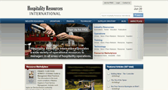 Desktop Screenshot of hospitalityresourcesinternational.com